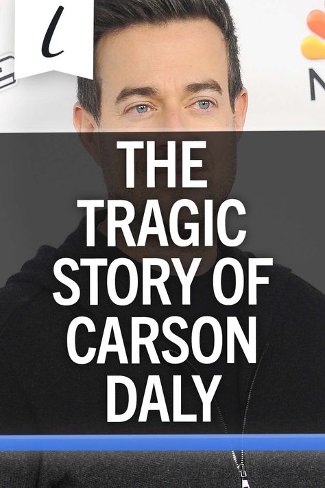 Since the late '90s, Carson Daly has been a staple of the small screen. The television personality's glory days of video jockeying for MTV's "Total Request Live" are remembered as fondly as his current hosting stint as one of NBC's star presenters. Carson Daly, Tv Presenter, Glory Days, Late 90s, The List, Mtv, Entertainment, Screen