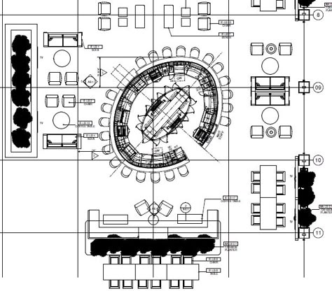 PLAN VIEW OF HOTEL ISLAND BAR Island Bar Restaurant, Bar Layout Plan, Bar Layout Design, Bar Dimensions Design, Bar Blueprints, Bar Dimensions Design Plan, Restaurant Layout Plan, Resto Bar Layout Plan, Bar Counter Detail Drawing