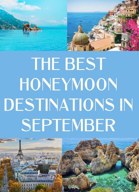 The 10 Best September Honeymoon Destinations – JetsetChristina Mediterranean Honeymoon Itinerary, September Honeymoon Destinations, Couples Vacation Photos, European Honeymoon Destinations, Fall Honeymoon, Tropical Honeymoon Destinations, 21st Night Of September, Affordable Honeymoon, Mexico Honeymoon