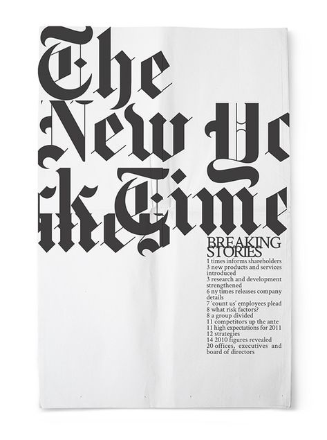 New York Times Font, Newspaper Design Layout, Newspaper Art, Content Design, Annual Reports, New York Times Magazine, Newspaper Design, Prints Design, Paper News