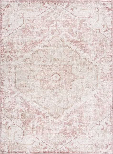 Amazon.com: BoutiqueRugs Blush & Light Pink Collection Kandos Bohemian Oriental Medallion Area Rug - Traditional Floral Carpet for Living Room, Bedroom - Blush, Dusty Pink, Cream - 6'7" x 9'2" (6x9 Area Rug) : Home & Kitchen Light Pink Persian Rug, Light Pink Rugs, Light Pink Carpet, Pink Carpet Bedroom, Girl Bedroom Rug, Girls Bedroom Rug, Pink Persian Rug, Girls Room Rugs, Light Pink Walls