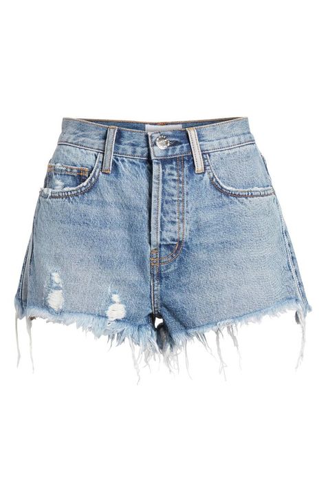 Outfit Png, Denim Cutoff Shorts, Denim Cutoffs, Dream Clothes, Jeans Shorts, Short Outfits, Capsule Wardrobe, Clothing Items, Trendy Outfits