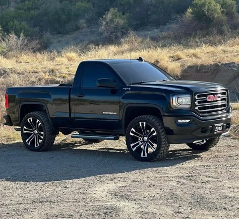 Gmc Single Cab, Denali Truck, Single Cab Trucks, Ford Trucks F150, Dropped Trucks, G63 Amg, Pretty Bike, Whoop Whoop, Ford Raptor