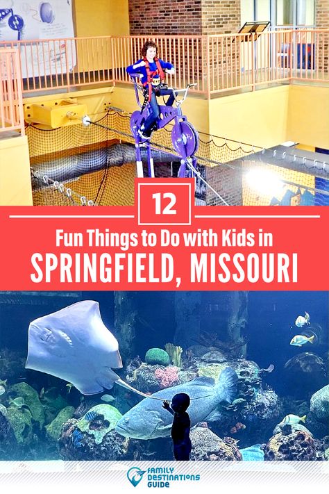 Dreaming about a family vacation to Springfield, MO and looking for things to do? We’re FamilyDestinationsGuide, and we’re here to help: Discover the most fun things to do in Springfield with kids - so you get memories that last a lifetime! #springfield #springfieldthingstodo #springfieldwithkids #springfieldactivities Lake Of Ozarks, Boys Trip, Branson Missouri Vacation, Moving Help, Missouri Camping, Missouri Travel, Springfield Massachusetts, Springfield Illinois, Girls Trips