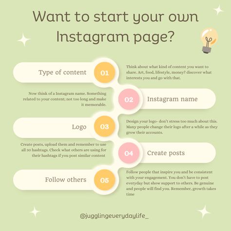 Thinking to start a instagram page? Here is my step by step guide how to create your instagram account and find your identity on this huge platform. - #passion #socialmedia #socialmediastrategy #logo #logoinspiration #content #contentcreator #contentstrategy #posts #instagram #instagramtips #instagrammarketing #creativity #creative How To Start A Instagram Page, How To Start On Instagram, Starting An Instagram Account, Starting Instagram Business, How To Start Instagram Content, How To Start An Instagram Account, How To Make Quotes, Fashion Instagram Accounts, Popular Instagram Accounts