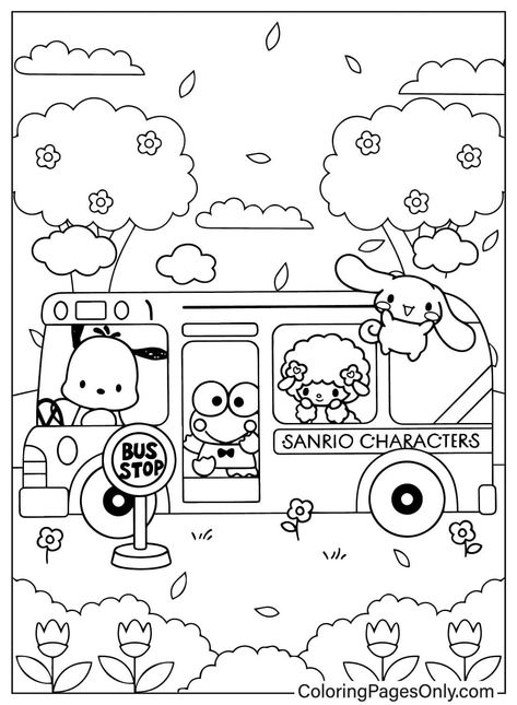 coloring pages aesthetic preschoolercoloringpages #seasonscoloringpages #coloringpagesforgirls #printable. Coloring Page Sanrio, Pochacco Coloring Pages, Hello Kitty Coloring Pages Y2k, Coloring Pages Aesthetic Adult, Sanrio Colouring Pages, Hello Kitty And Friends Coloring Pages, Coloring Pages Cinnamoroll, Hello Kitty Coloring Sheets, Sanrio Coloring Page