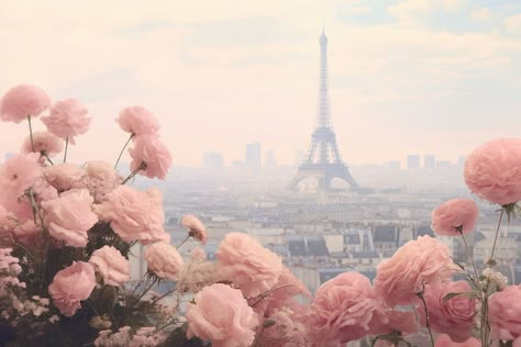 Paris and flowers architecture cityscape building.  | premium image by rawpixel.com / Tanat Chittirungsan Eiffel Tower Desktop Wallpaper Hd, Paris Horizontal Pictures, Paris Wallpaper Computer, French Aesthetic Wallpaper Desktop, Royal Aesthetic Wallpaper Laptop, High Quality Background Hd Wallpaper Ipad Aesthetic Horizontal, Paris Pc Wallpaper, Architecture Wallpaper Laptop, Pink Flowers Wallpaper Laptop