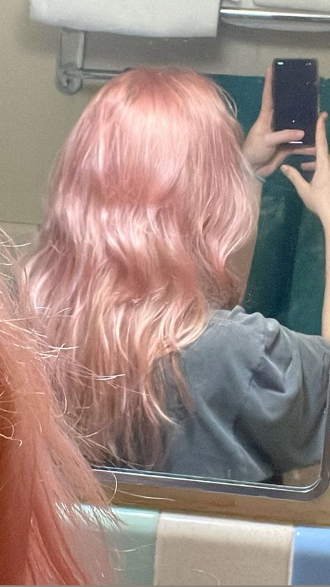 Virgin Pink Hair Arctic Fox, Pastel Punk Hair, Light Hair Dye Colors, Pink Hair Bubblegum, Blondish Pink Hair, Pastel Purple Pink Hair, Soft Pink Hair Dye, Light Colorful Hair, Very Light Pink Hair