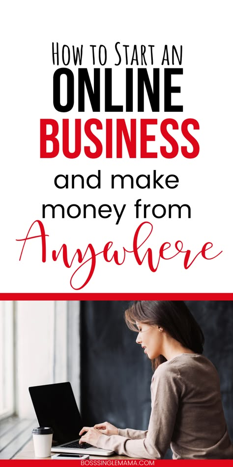 Are you interested in starting a business from home? There are so many ways to make money online and this epic list of 50+ online business ideas can give you the inspiration you need to become your own boss! #business #onlinebusiness #startabusiness #onlinebusinessideas #homebusiness #workfromhome #workathome #beaboss Become Your Own Boss, Business Ideas For Beginners, Online Business Ideas, Start Online Business, Business Checklist, Online Business Opportunities, Online Business Tools, Work From Home Business, Start An Online Business