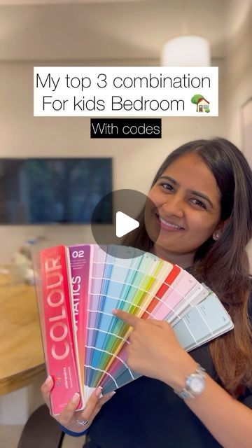 The Blue Wall Studio on Instagram: "Save this for your new home🏡 ✨My personal top picks @asianpaints #colours #asianpaints #paints #homepaint #house #interiordesign #interiorstyling #reels #viral #influencer #colours #kids #kidsbedroom #bedroomdecor #bedroom #kidsstyle #colourpalette #theme #housedesign #designinspiration #design #designer #decor #reelitfeelit #wallpaint #decortips" Asianpaints Interior Colour, Kids Bedroom Colour Combination, Kids Room Colour Combination, Kids Bedroom Colors, Asian Paints Bedroom Color Combination, Bedroom Colour Combinations Paint Colors, Colour Combination For Bedroom, Wall Colour Combinations, Bedrooms Colors