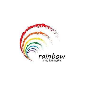 Rainbow Logo Design Ideas, Icon Nature, Shape Cartoon, Rainbow Circle, Green Png, Form Drawing, Remove Background From Image, Poster Blue, Decoration Background