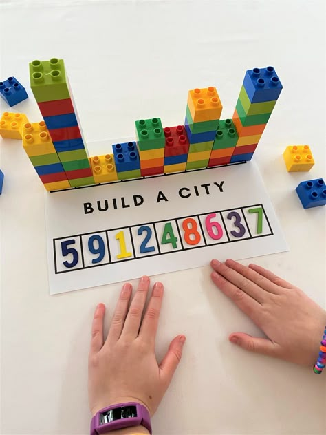 Build A City, Small Basement, Prek Math, Kindergarten Learning, Math Activities Preschool, Homeschool Activities, Basement Renovations, Patio Designs, Classroom Crafts