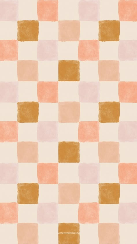 Fall Wallpaper Ideas, Wallpaper Pattern, Fall Wallpaper, Wallpaper Ideas, Iphone, Orange, Pattern, Pink, White