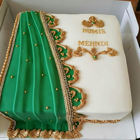 Mendhi Cake Designs, Dholki Cake Ideas, Mehendi Cake Designs, Mehndi Cake Ideas, Mehendi Cake, Dholki Cake, Henna Cake Designs, Bollywood Cake, Mehndi Cake