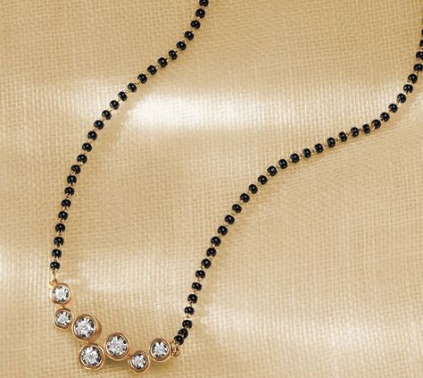 Diamond Jewellery Designs, Black Beads Mangalsutra Design, Mangalsutra Design, Black Beads Mangalsutra, Designer Diamond Jewellery, Ring Bands, Gold Mangalsutra Designs, Diamond Mangalsutra, Gold Mangalsutra