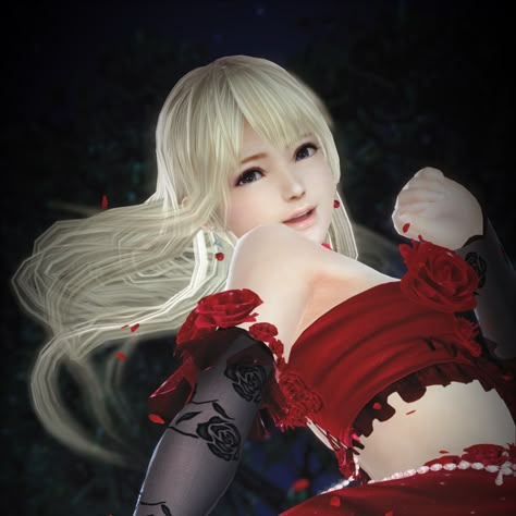 Blonde Hair Pfp, Marie Rose Dead Or Alive, Hair Pfp, Maria Rose, Mary Rose, Pfp Discord, Marie Rose, Profile Icon, Fatal Frame