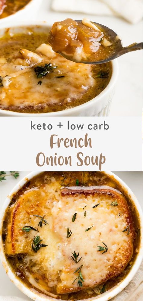 Keto French Onion Soup, Garlic Crostini, Keto Smoothie Recipes, Soup Appetizers, Boiled Egg Diet Plan, Boiled Egg Diet, Low Carb Diets, Keto Soup, Low Carb Soup