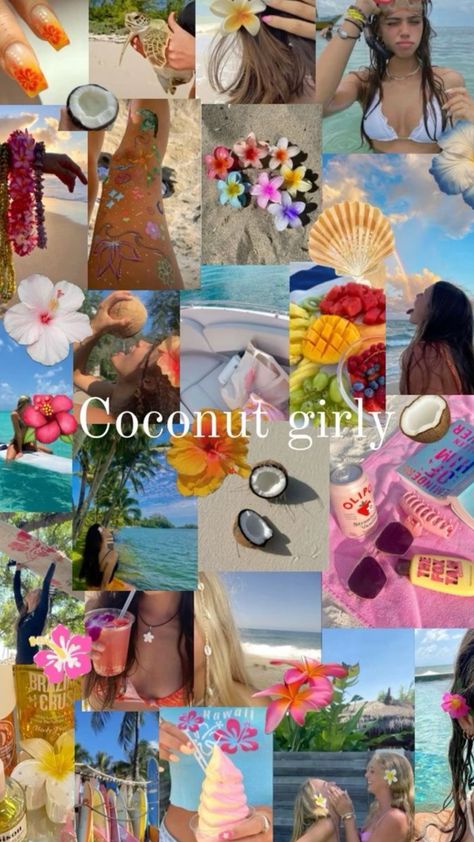 H2o Mermaids, Beachy Aesthetic, Preppy Beach, Cute Summer Wallpapers, Summer Surf, Summer Goals, Coconut Girl, Preppy Summer, Summer Glow