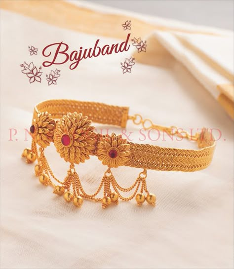 P N Gadgil & Sons offered in a variety of bajuband in gold design & size, Highly attractive As well as comfortable to wear. gold bajubandh with price. Bhajuband Gold Design Latest, Bajuband Designs Gold, Bajubandh Design Gold Latest, Bajubandh Design Gold, Vanki Designs Jewellery, Armlet Gold, Gold Bridal Necklace, Gold Jewelry Simple Necklace, Gold Necklace Indian