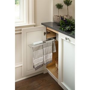 Dish Towel Storage, Hand Towel Rack, Under Sink Cabinet, Rev A Shelf, Hand Towel Holder, Towel Storage, Sink Cabinet, Kitchen Cabinets In Bathroom, Under Sink