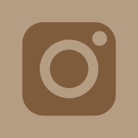 App Icon Instagram, Brown Icon App, Widget Brown, Brown Phone Case, Logo Apps, Brown App Icons, Vintage App, Iphone Customization, Brown Icons