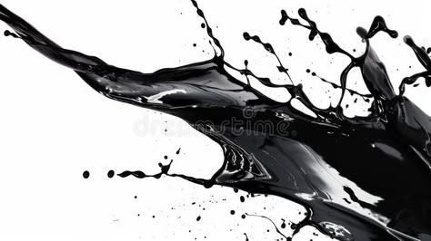 Dynamic Black and White Photograph of a Liquid Splash royalty free stock photo Drawing Liquid, Liquid Splash, Sci Fi Environment, Black And White Photograph, Black White Photos, Black And White Photographs, Girls Tshirts, Color Patterns, Photo Image