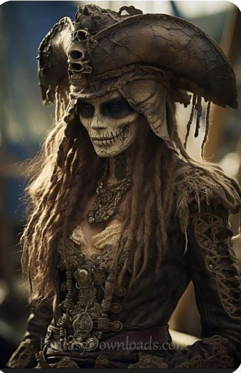 Scary Halloween Pictures, Halloween Costumes Ideas For Women, Pirate Makeup, Popular Halloween Costumes, Halloween Costumes Ideas, Pirate Outfit, Pirate Halloween, Pirate Hat, Pirate Art