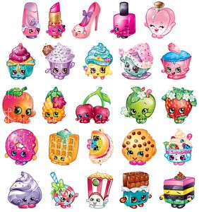 Shopkins Bday, Shopkins Cake, Shopkins Birthday Party, Shopkins Birthday, Shopkins Party, Nail Art Decals, Designs Nail, 6th Birthday Parties, Birthday Printables