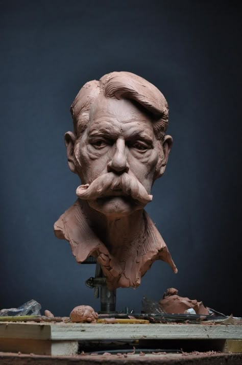 Traditional Sculptures, Ceramic Sculpture Figurative, Anatomy Sculpture, Sculpture Head, Human Sculpture, Sculpture Techniques, Sculpture Ceramic, Sculpture Art Clay, Bust Sculpture