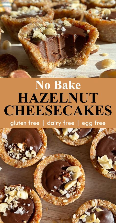 Whole Hazelnut Recipes, Vegan Hazelnut Recipes, Chocolate Hazelnut Cheesecake, Hazelnut Fudge, Hazelnut Cheesecake, Hazelnut Crust, Hazelnut Dessert, Hazelnut Filling, Hazelnut Recipes