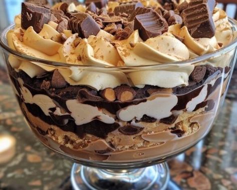 Indulge in Heaven In A Bowl – A Delectable Dessert Recipe – recipes Heaven In A Crockpot, Heaven Dessert Recipe, Heaven Sits In A Bowl Recipe, Heaven Sits In A Bowl, Chocolate Heaven Cake Recipe, Peanut Butter Trifle Desserts, Heaven In A Bowl Trifle, Easy Cold Dessert Recipes, Heaven In A Bowl Recipe