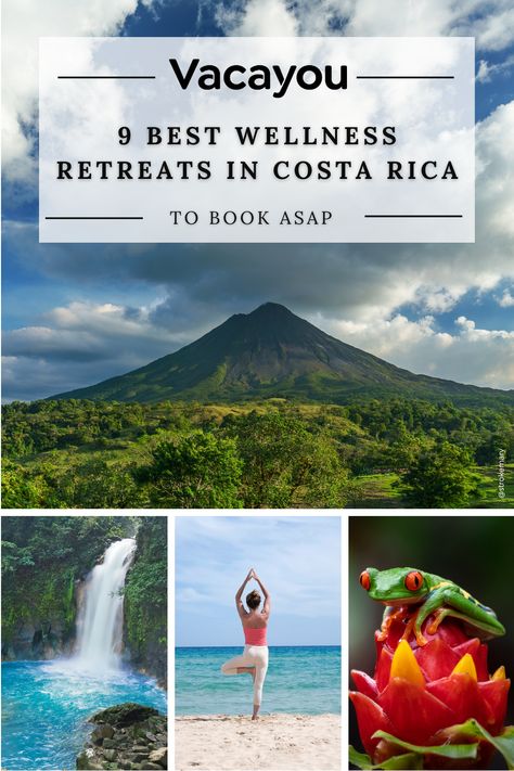 These nine wellness retreats in Costa Rica are guaranteed to send you on your way to feeling refreshed and rejuvenated. Costa Rica Wellness Retreat, Costa Rica Yoga Retreat, Coata Rica, Mental Health Retreat, Costa Rica Retreat, Caribbean Life, Best Yoga Retreats, Healing Retreats, Health Retreat