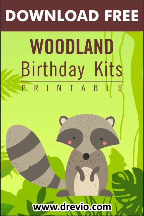 10 + FREE Printable Woodland Invitation Templates | | Download Hundreds FREE PRINTABLE Birthday Invitation Templates Natural Birthday Party, Woodland Classroom, Woodland Creatures Party, Enchanted Forest Birthday Party, Woodland Invitation, Natural Birthday, Nature Birthday, Enchanted Forest Birthday, Cupcake Toppers Template