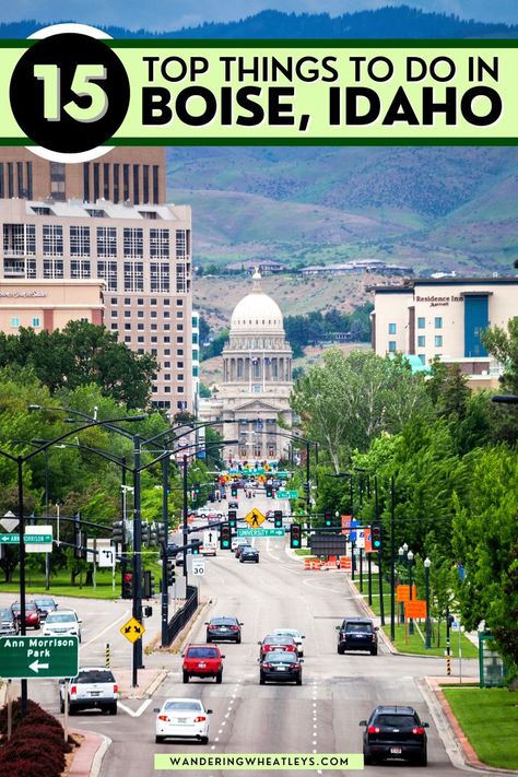 Planning a Idaho vacation? Discover the 15 best Things To Do in Boise Idaho, including top attractions, outdoor adventures, plus family-friendly activities in Boise! I places to go in Idaho I USA travel I Boise attractions I Boise parks I murals in Boise I things to do in Idaho I attractions in Boise I where to eat in Boise I travel in Boise I Idaho travel guide I Boise tours | Idaho tours I Boise vacation I Boise events I Idaho events I Boise wineries I Boise travel tips I #Boise #USA #Idaho Boise Idaho Things To Do In Fall, Things To Do Idaho, Boise Idaho Travel, Things To Do Boise Idaho, What To Do In Boise Idaho, Downtown Boise Idaho, Living In Idaho, Boise Idaho Things To Do In, Things To Do In Boise Idaho