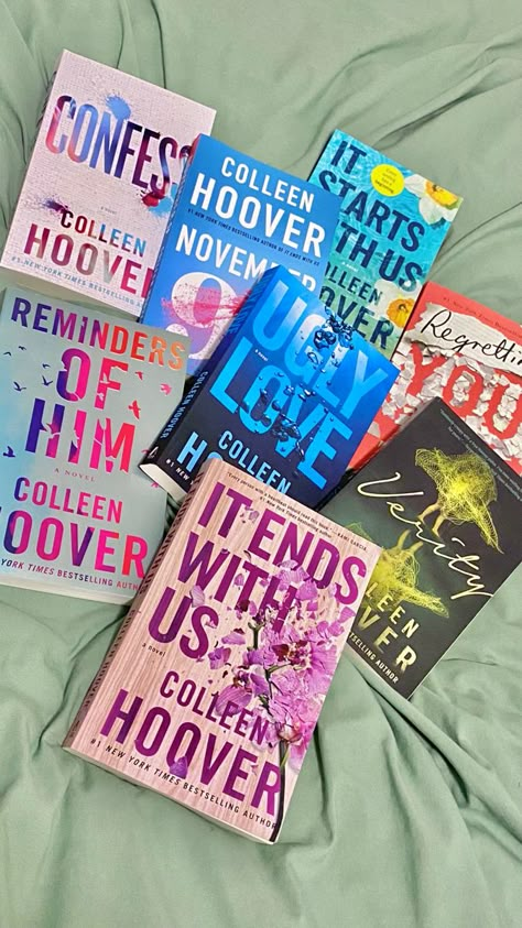 Hoover Books, Fiction Books Worth Reading, Book Reading Journal, Colleen Hoover Books, Empowering Books, Books To Read Nonfiction, Unread Books, Fantasy Books To Read, Recommended Books To Read