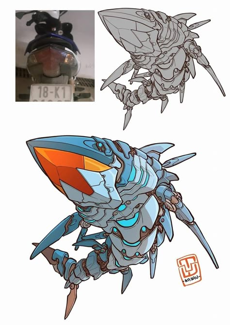 Animal Mech Concept Art, Animal Robots Concept Art, Robot Creature Concept Art, Robot Animal Art, Biomutant Concept Art, Big Robot Concept Art, Animal Robot Concept Art, Mech Animals, Animal Mech