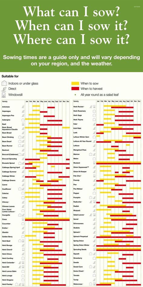 Free Vegetable Garden Planner Australia Vegetable Seed Sowing Guide ...