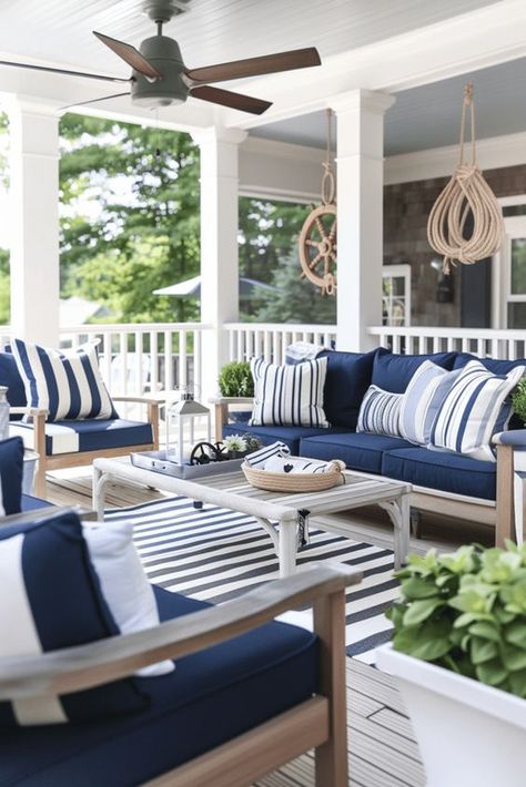 Nautical Patio Decorating Ideas, Coastal Deck Ideas, Clubhouse Decor, Modern Tuscan, Patio Decor Ideas, Contemporary Outdoor Furniture, Butterfly Meadow, Wood Details, Bamboo Furniture