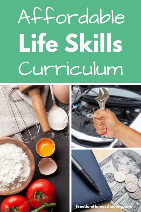 Homeschool Electives, Important Life Skills, Life Skills Kids, Life Skills Curriculum, Life Skills Lessons, High School Curriculum, Teaching Life Skills, Homeschool Writing, Life Skills Activities