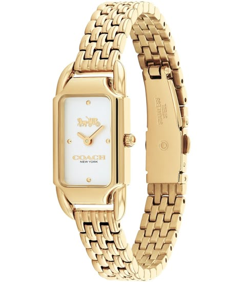 Gold Watches Women, Jewelry Accessories Ideas, Dope Jewelry, Jewelry Essentials, Classy Jewelry, Jewelry Lookbook, Girly Jewelry, White Dial, Dream Jewelry