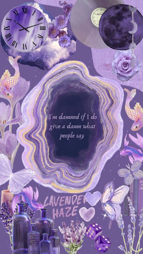 #lavenderhaze #purple #lilac #taylorswift Taylor Swift Coded, Wallpapers Purple, Lilac Fairy, Code Wallpaper, Fairy Wallpaper, Vision Board Images, Photographie Portrait Inspiration, Minimal Wallpaper, Celebrity Faces