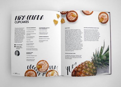 Cookbook Layout, Layout Design Ideas, Recipe Book Design, Food Typography, 잡지 레이아웃, Cookbook Design, Kitchen Cookbook, Simple Designs To Draw, Publication Design