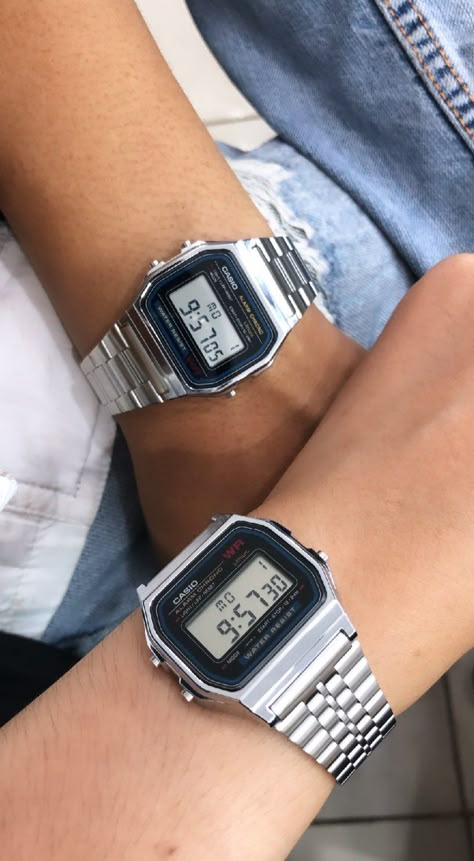 Casio Vintage Watch, Casio Digital, Mens Digital Watches, Boys Watches, Silver Watches Women, Trendy Glasses, Gold Watch Men, Buy Watches, Couples Poses For Pictures