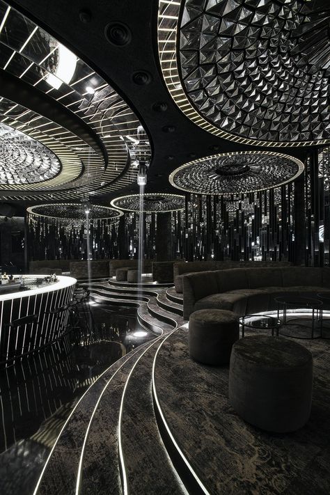 Club Design Interior, Luxury Bar Design, Bar Lounge Design, Bar Design Awards, Design Club, Nightclub Design, Rooftop Lounge, Vip Room, Luxury Bar