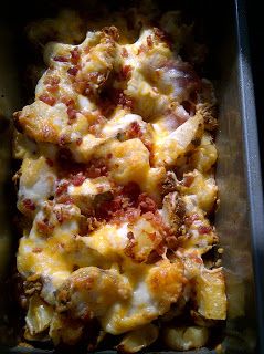 USASillyYaks: Leftover Baked Potatoes Turned into Amazingness! Easy Twice Baked Potatoes, Twice Baked Potato Casserole, Leftover Baked Potatoes, Twice Baked Potato, Twice Baked Potatoes Casserole, Baked Potato Casserole, Potatoe Casserole Recipes, Twice Baked, Twice Baked Potatoes