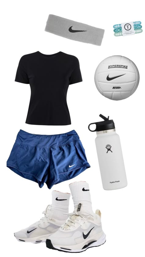 Volleyball fit Athletic Wear Outfits, Mode Tennis, Vollyball Outfits, Gymwear Outfits, Mode Zara, Soccer Outfits, Cute Nike Outfits, Fitness Wear Outfits, Cute Gym Outfits