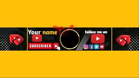 Banner Template Photoshop, यूट्यूब लोगो, Banners Music, Funny Banner, Youtube Video Ads, Youtube Names, Youtube Facts, Youtube Editing, Youtube Banner Backgrounds