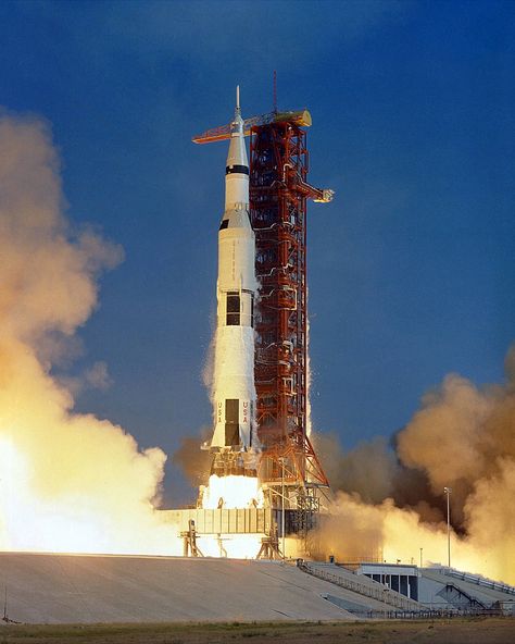 Apollo 11 Launches into History | NASA Apollo 11 Launch, Apollo Moon Missions, Nasa Pictures, Saturn V, Apollo 11 Mission, Nasa Photos, Nasa Apollo, Nasa Images, Apollo Program