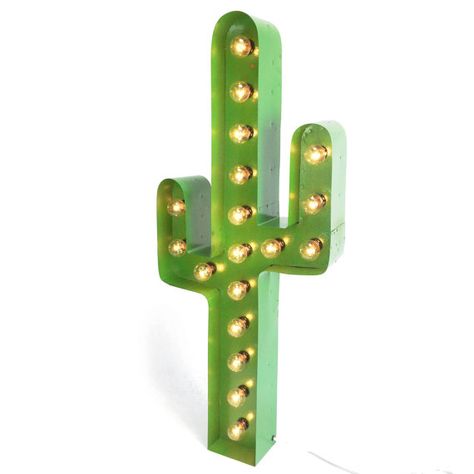 SALE 36 Cactus Marquee CACTUS light up sign by sawandsteel on Etsy Cactus Wall Decor, Cactus Light, Cactus Wall, Marquee Lights, Light Up Signs, Cactus Decor, Chandler Az, Handmade Lighting, Big Girl Rooms