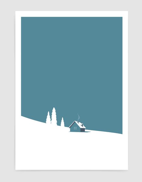 Drawing inspiration from retro ski posters, this minimalist print of a serene snowy landscape offers a unique opportunity to remember a special trip to the mountains with this custom-made art print.PersonalisationPlease leave us a note if you would like to choose your own destination or messageFor example1. Large title: Chamonix2. Small title: Franceor leave blank for a minimal look. Ski Vector Illustrations, Modern Art Minimalist, Snow Graphic Design, Christmas Minimalist Illustration, Landscape Illustration Minimalist, Illustration Art Minimalist, Snowy Mountains Painting, Outside Illustration, Winter Landscape Illustration